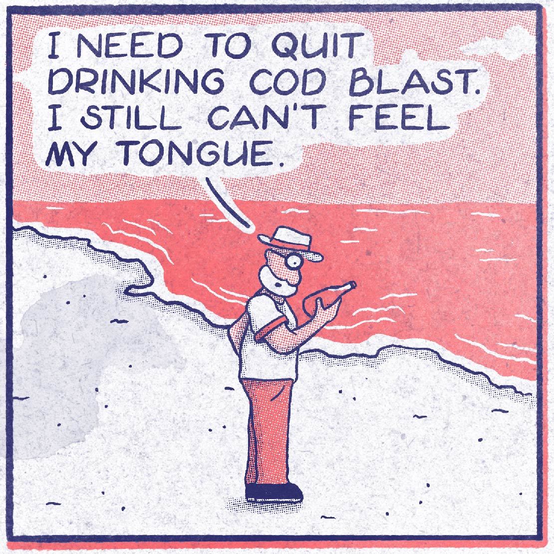 056: Cod blast IV: I can’t quit you, baby - Panel 1