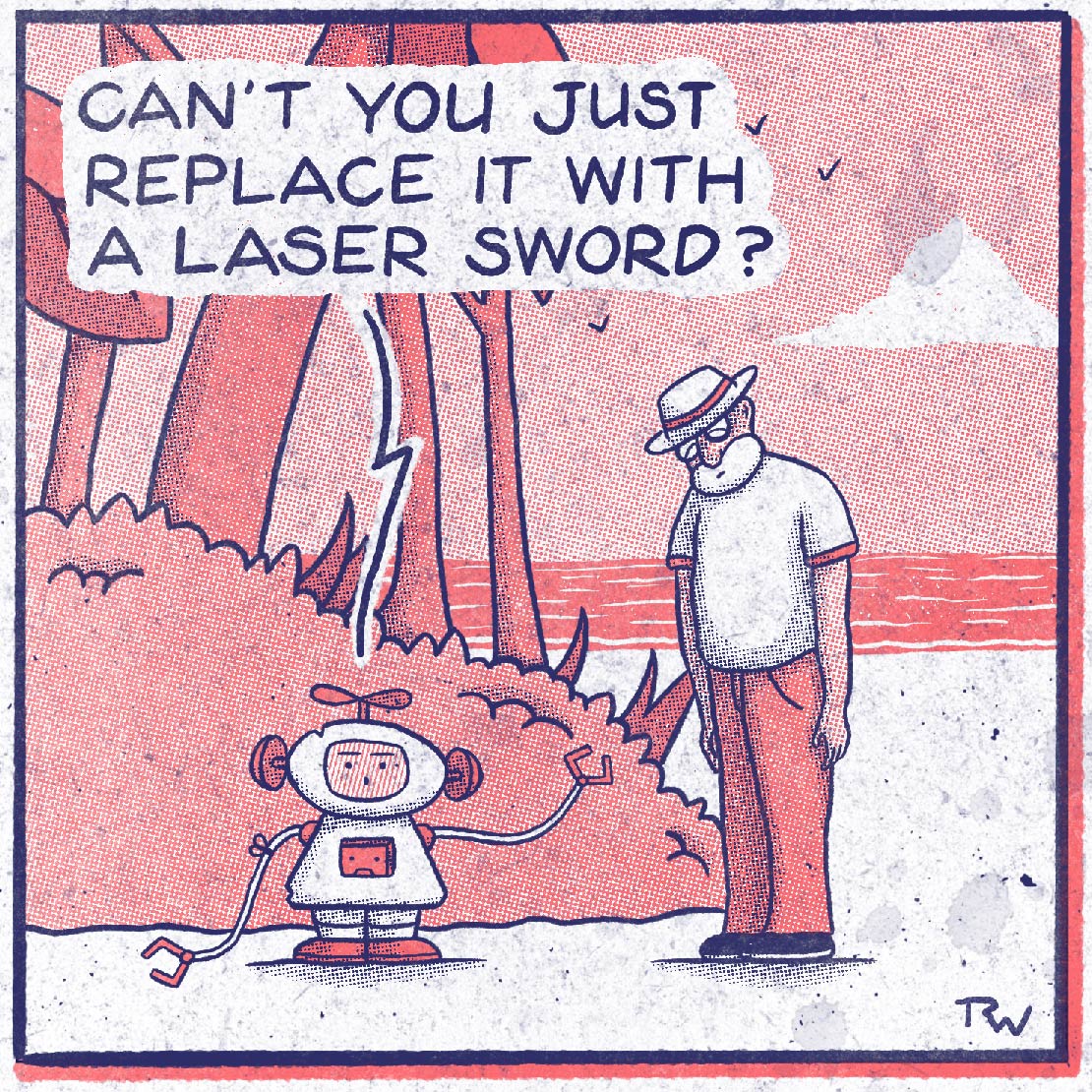 024: Falling A: Part II - Panel 4