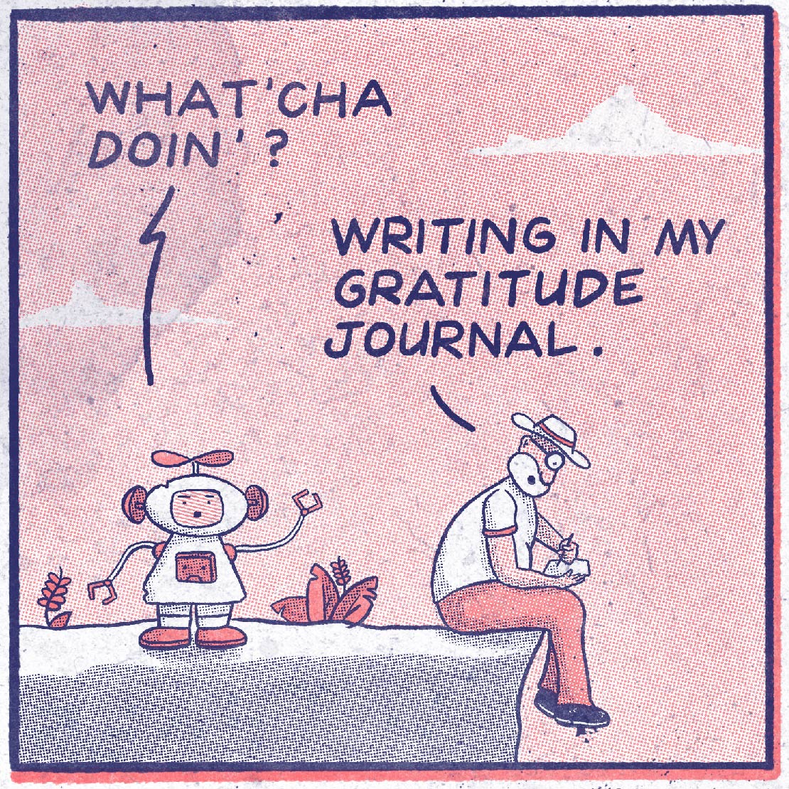 014: Gratitude Journal - Panel 1