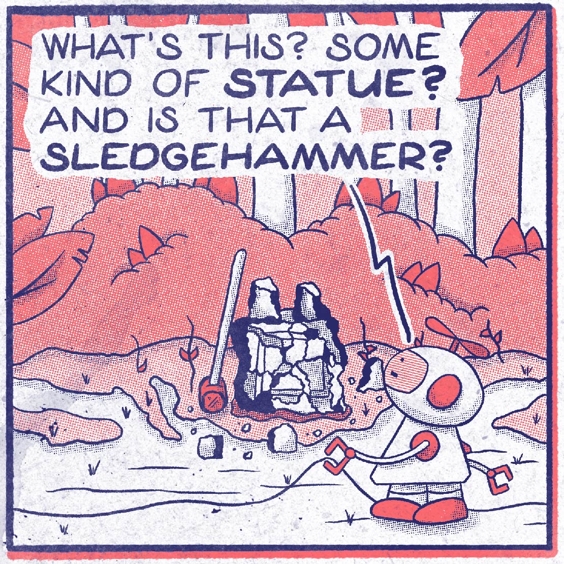 058: Art Attack - Panel 1