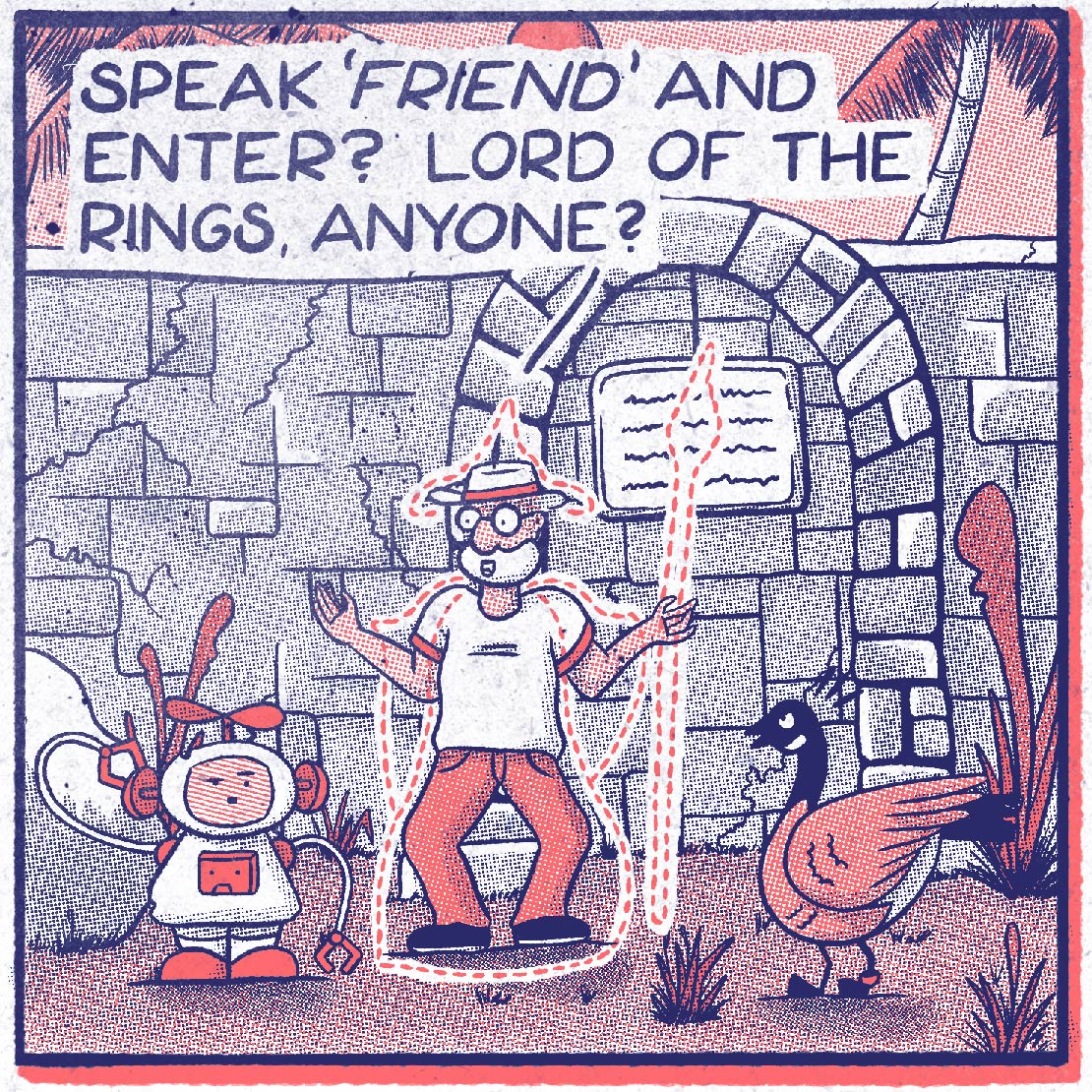 067: Stuck in the riddle with you - Panel 3
