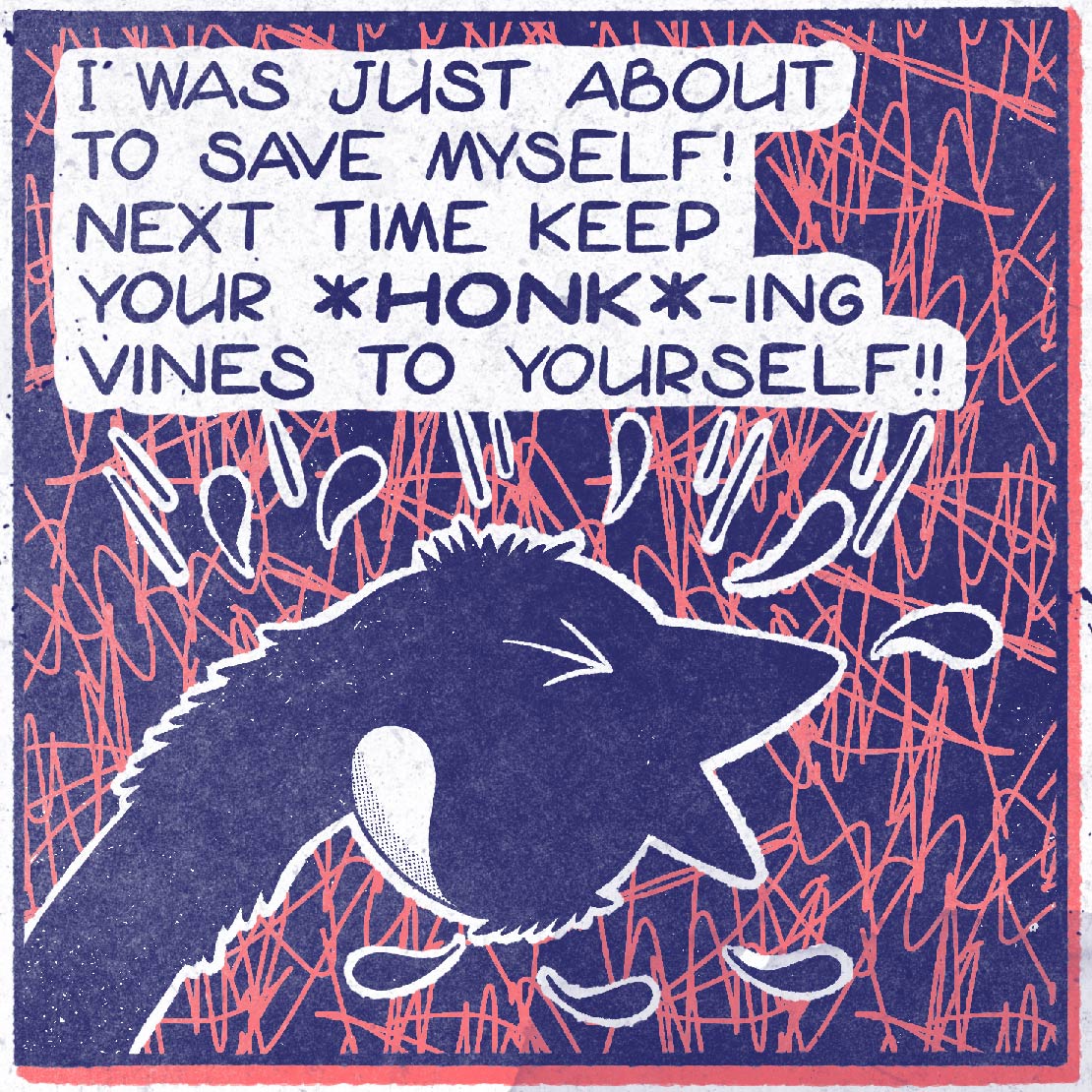 078: Thank your lucky vines - Panel 3